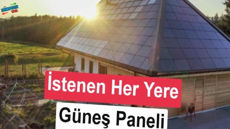 Her yüzeyi güneş paneline dönüştürecek yeni teknoloji