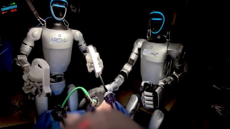 İnsansı robotlar en sonunda ameliyathaneye de girdi