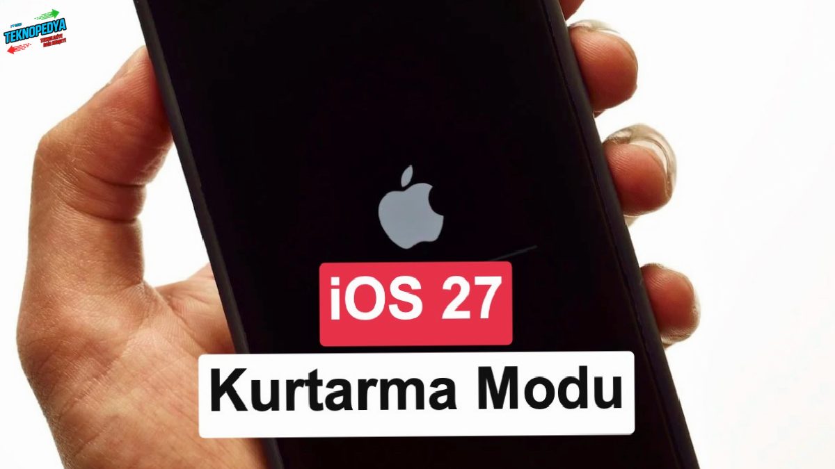 iOS 27’de yeni iPhone kurtarma modu ekranına nasıl girilir?