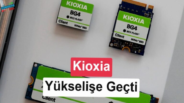 Kioxia, yeni kuşak bellekleri piyasaya sürdü: Rakiplerinin 4 yıl önünde