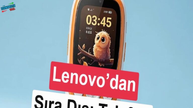 Lenovo’dan öğrenciler için yapay zekalı sıra dışı telefon