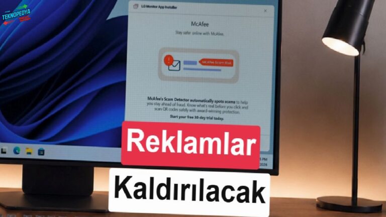Microsoft, LG’nin Windows’taki reklamlarını kaldırtıyor