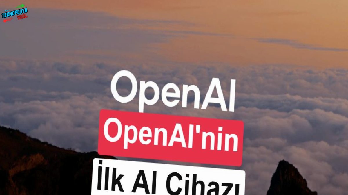OpenAI taşınabilir yapay zeka hoparlörüyle donanım pazarına giriyor