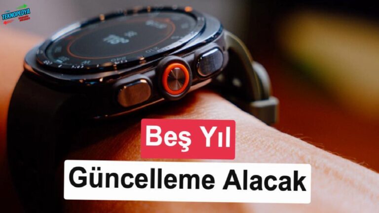 Samsung, akıllı saatlerde güncelleme takviyesini 5 yıla uzattı