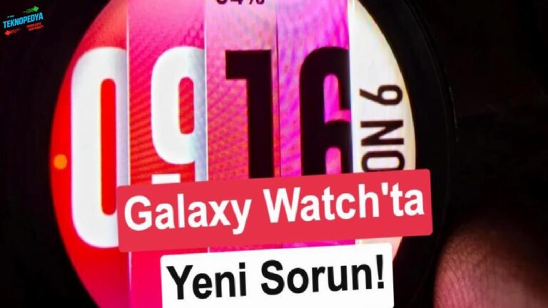 Samsung saatlerde yeşil çizgi sorunu görülmeye başlandı