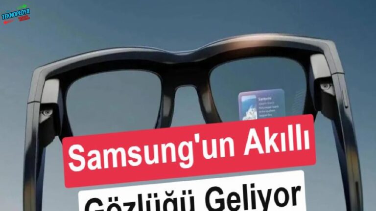 Samsung’un akıllı gözlüğüne ait yeni ayrıntılar ortaya çıktı