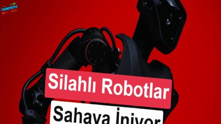 Savaş alanında yeni periyot: Silahlandırılmış insansı robotlar geliyor