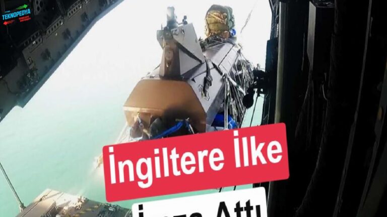 Tarihte bir birinci: Otonom insansız deniz aracı askeri uçaktan denize bırakıldı