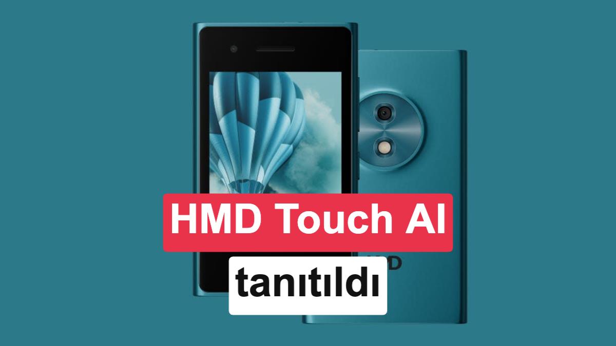 Yapay Zekâ İle Cep Telefonunu Bir Araya Getiren HMD Touch AI