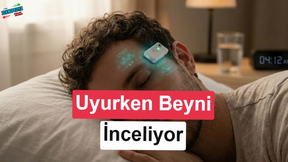 Yeni geliştirilen alın bandı, uyku sırasında beynin sıvı hareketlerini takip edebiliyor