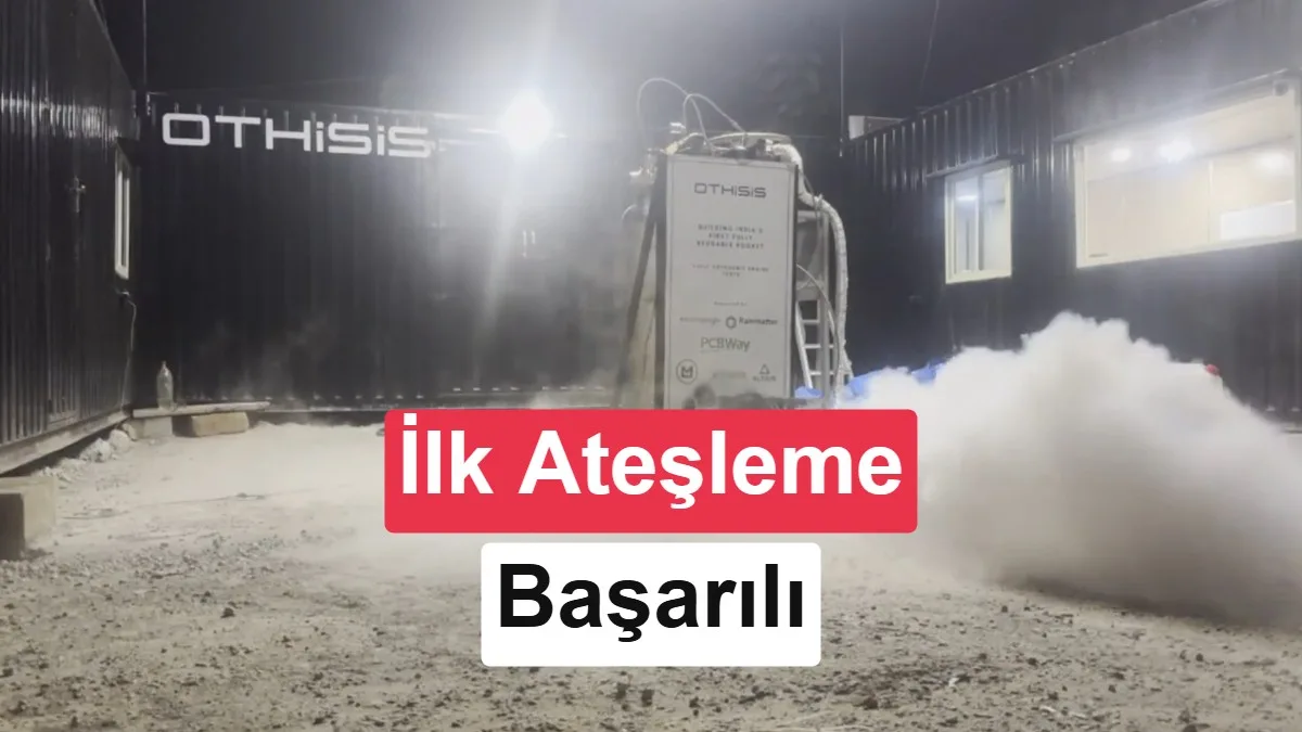 3D Yazıcıyla Üretilen Kriyojenik Roket Motoru Ateşlendi: İlk Ateşleme Anları