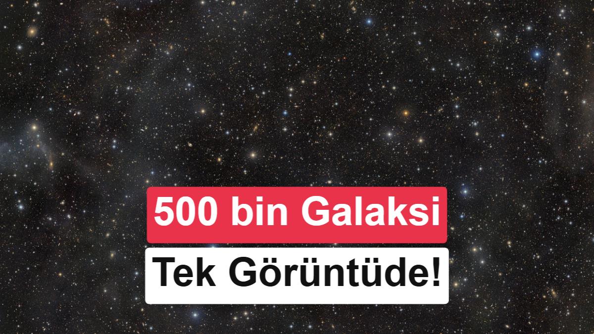 500 Bin Galaksiyi Görüntüleyen Dünyanın En Büyük Dijital Kamerası