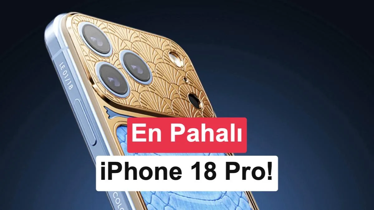 Altın ve Titanyum Kaplama iPhone 18 Pro: Lüks Teknolojik Marvel