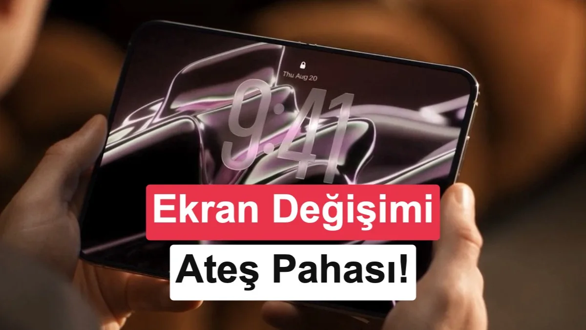 Apple’ın Katlanabilir iPhone’u: Ekran Onarımı 1155 Dolar, Face ID Yerine Touch ID