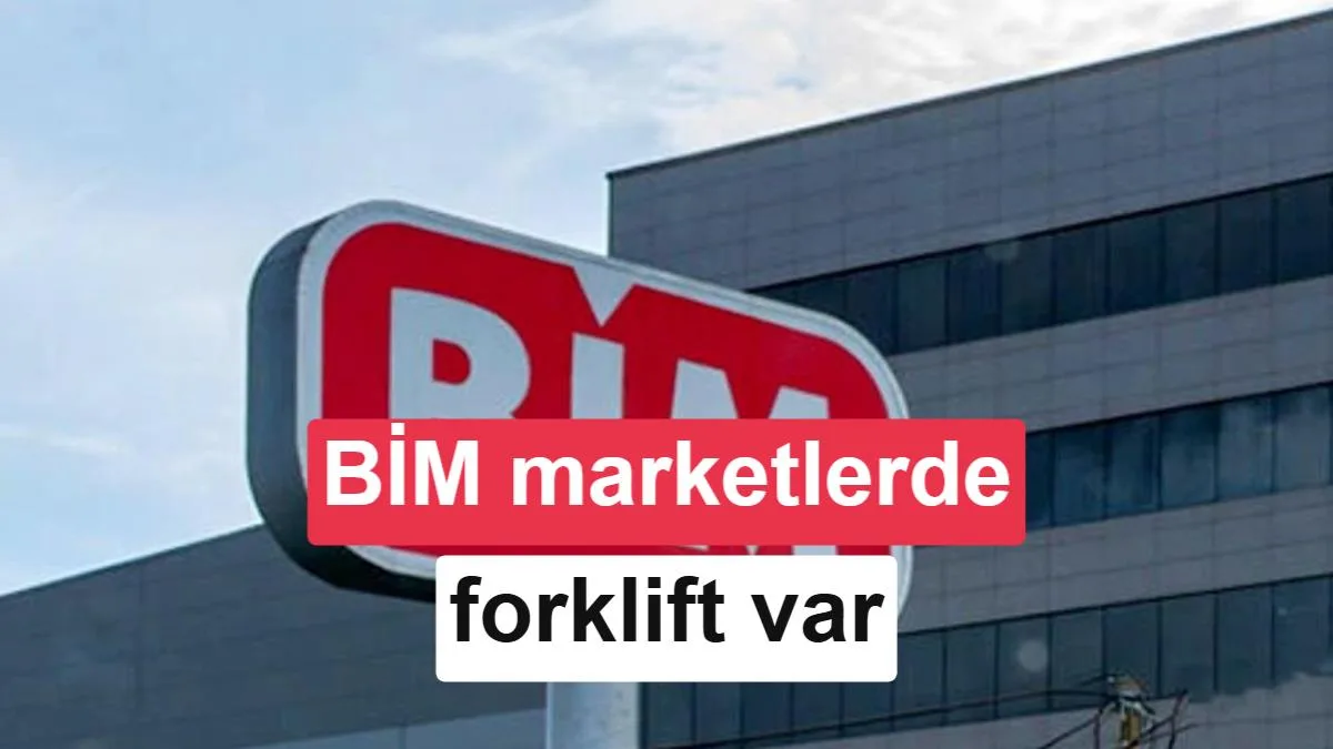 BİM, Elektrikli Forklift ve Transpalet Satışına Girdi