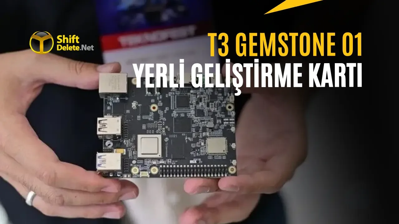Baykar ve T3 Vakfı, Yerli Geliştirme Kartı T3 Gemstone O1’i Tanıttı