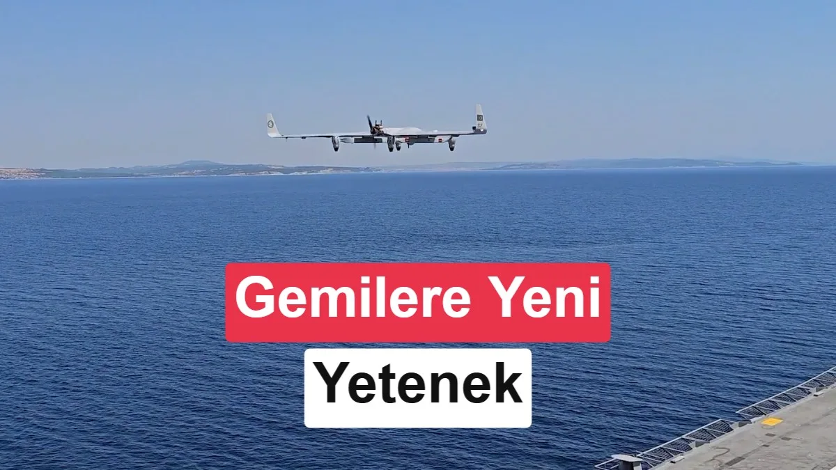 Bayraktar KALKAN DİHA, TCG Anadolu ve TCG Burgazada’da test edildi