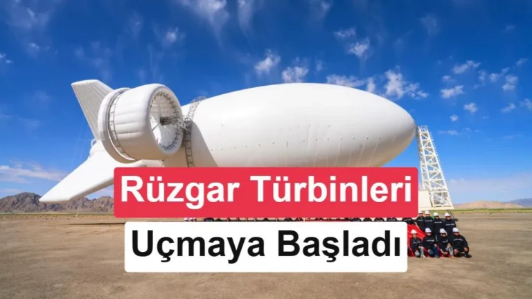 Çin, 4 bin metre irtifada uçan rüzgar türbini S4000’ı test etti
