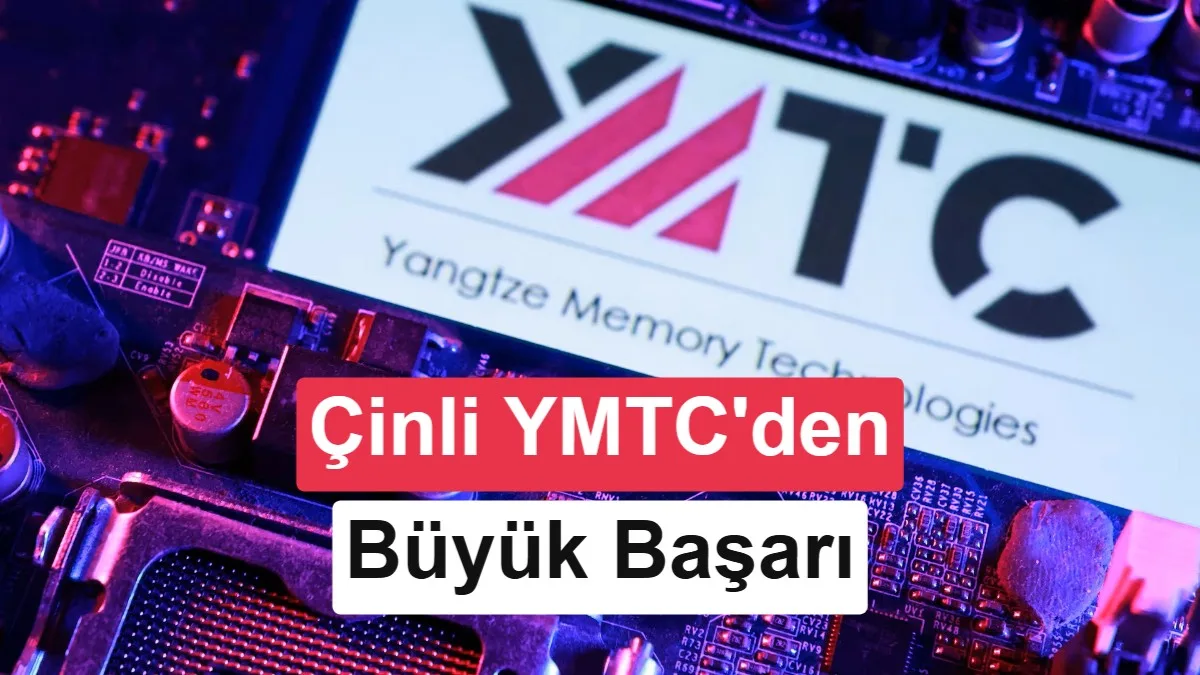 Çinli YMTC, NAND pazarında üçüncü sıraya yükseldi