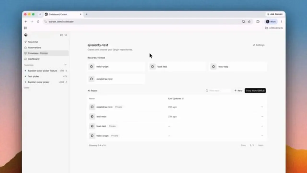 Cursor, Origin Platformu ile GitHub’a Karşı Yeni Bir Rakip Oluşturdu