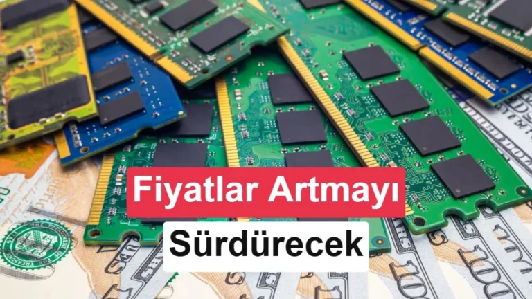DDR5 Bellek Fiyatları Son Yılda %485 Artışla Rekor Kırdı