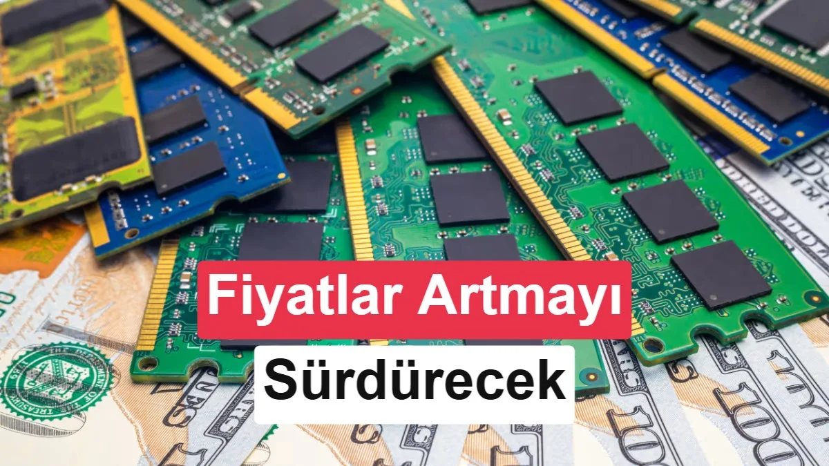 DDR5 Bellek Fiyatları Son Yılda %485 Artışla Rekor Kırdı