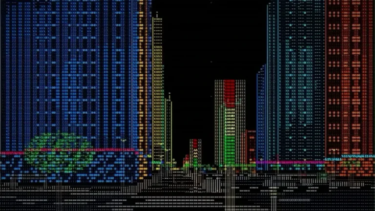 Ekran Kartlarını Unutun: ASCII ile Üç Boyutlu Şehir İnşa Eden Yazılımcı