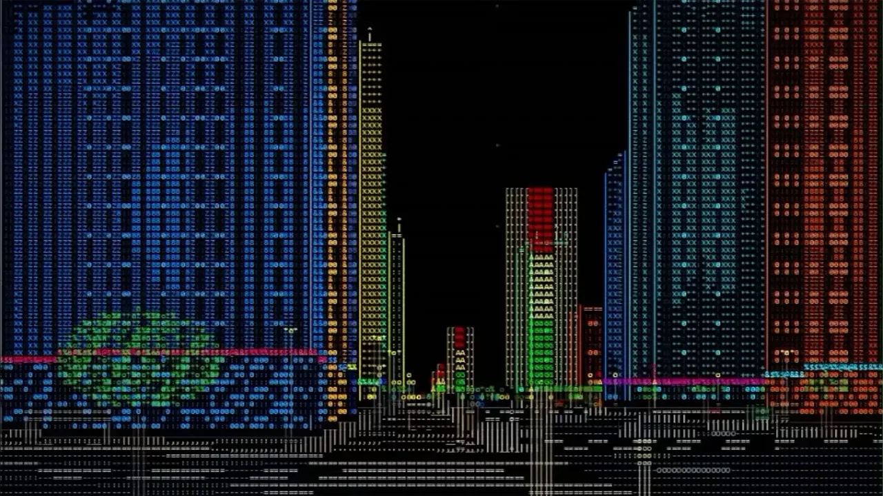 Ekran Kartlarını Unutun: ASCII ile Üç Boyutlu Şehir İnşa Eden Yazılımcı