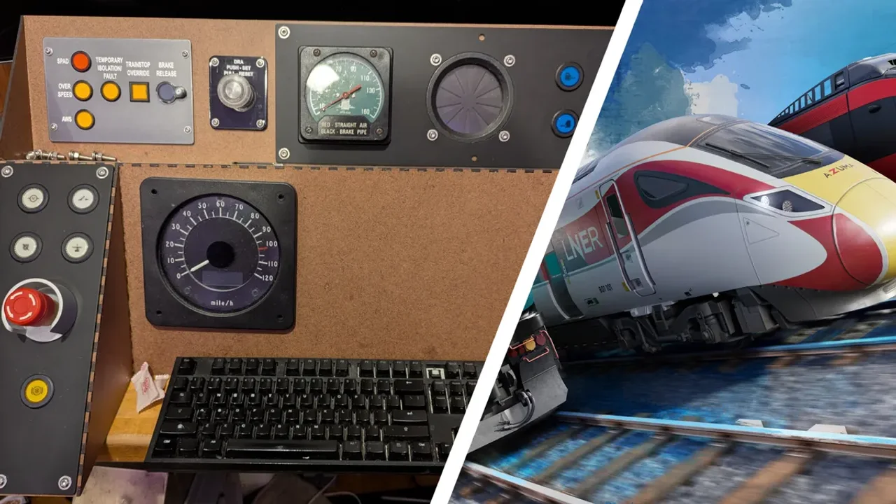 Evinizde Tren Simülasyonu: İngiltere’de Kullanılan Trenin Birebir Kopyası