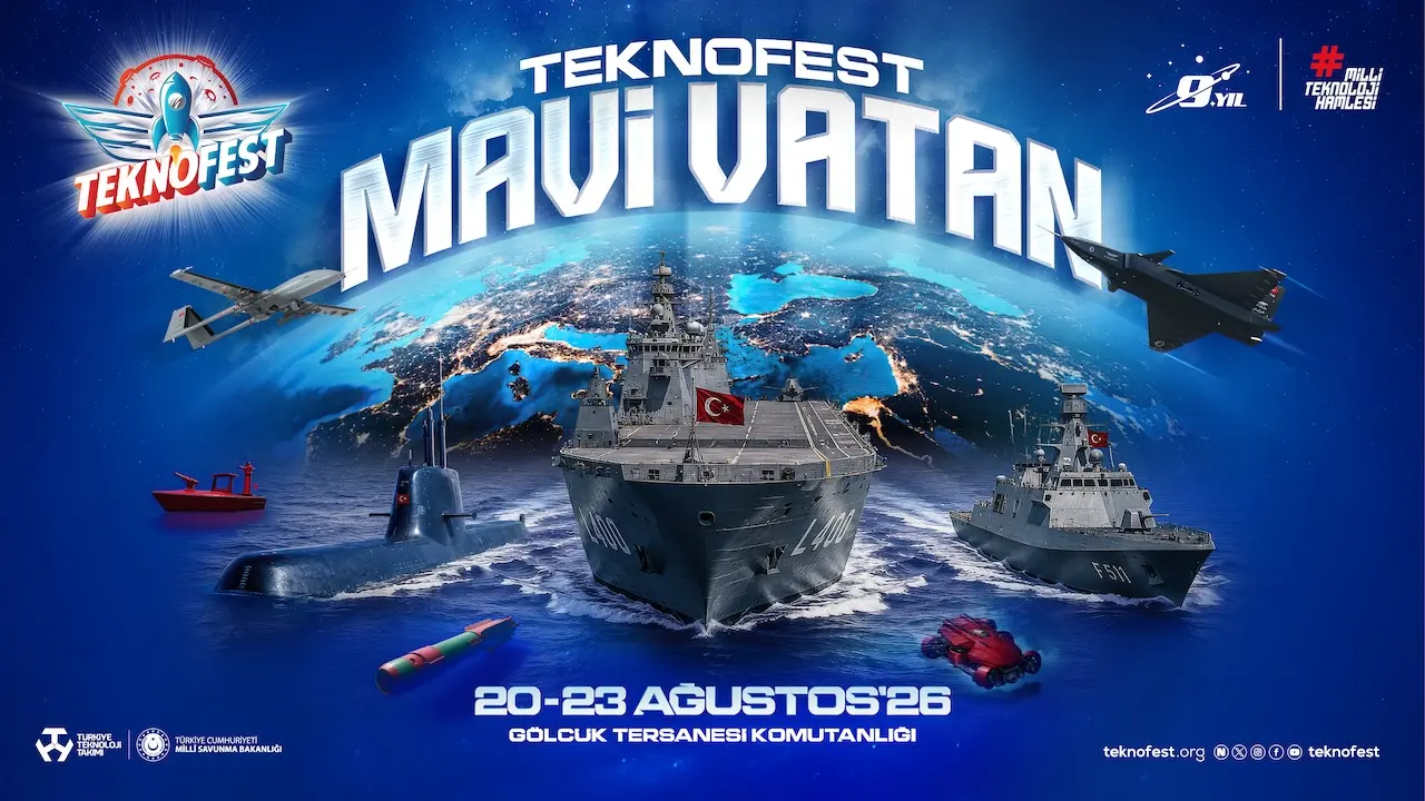 Gölcük’te Yerli Deniz Teknolojileri Sahneye Çıkıyor: TEKNOFEST Mavi Vatan 2026