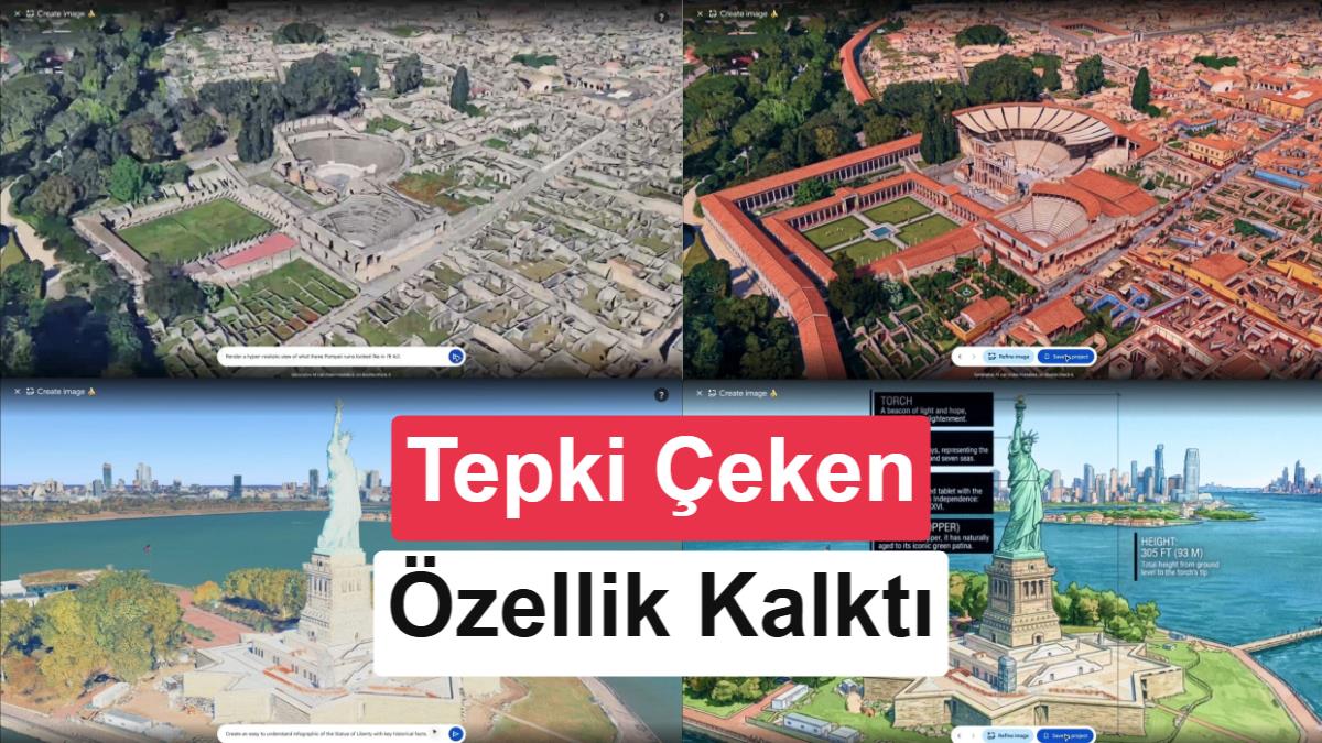 Google Earth’te Sahte Görüntü Krizi: Yapay Zeka Özellği Kaldırıldı
