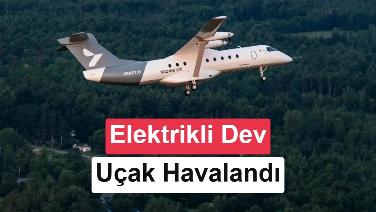 Heart Aerospace’in X1 modeli ilk kez gökyüzüne çıktı