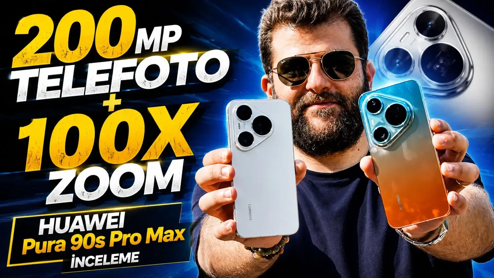 Huawei Pura 90s Pro Max ve Pura 90s Pro: 200 MP Telefoto ve 100X Zoom