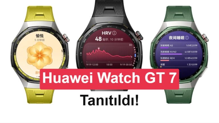 Huawei Watch GT 7 Serisi: Yenilikçi Takip Teknolojileri ve Uzun Pil Ömrü
