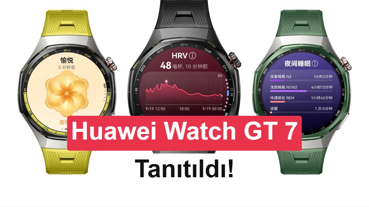 Huawei Watch GT 7 Serisi: Yenilikçi Takip Teknolojileri ve Uzun Pil Ömrü
