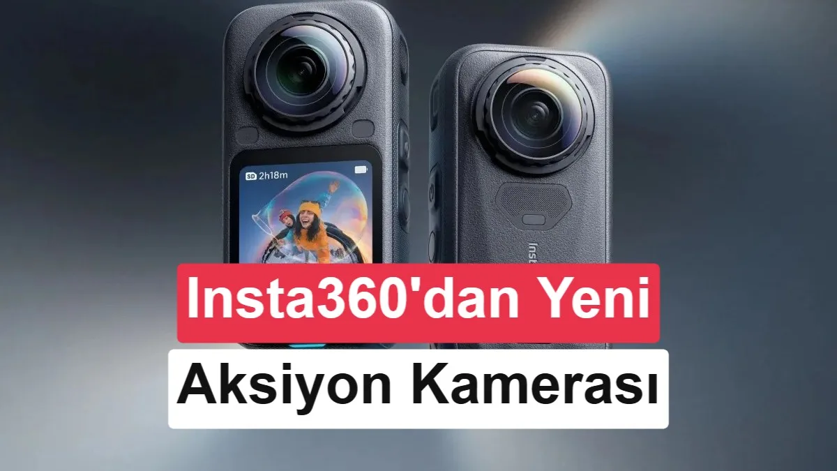 Insta360 X6, 8K 50fps Video Desteği ve Geniş Sensörle Tanıtıldı