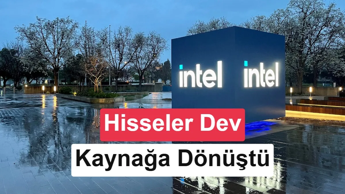Intel, Yükselen Hisselerini Yatırım Alanına Çevirdi: 20 Milyar Dolar