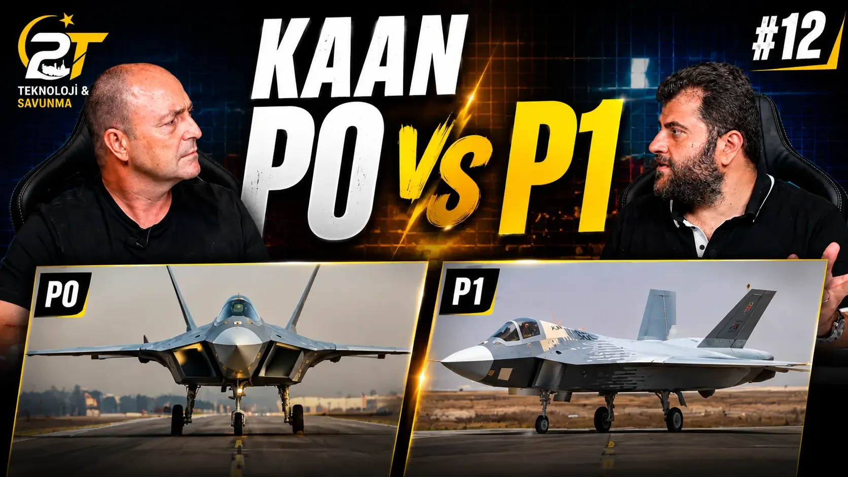 KAAN P1 Prototipi Taksi Testlerine Başladı: P0 ve P1 Arasındaki Farklar