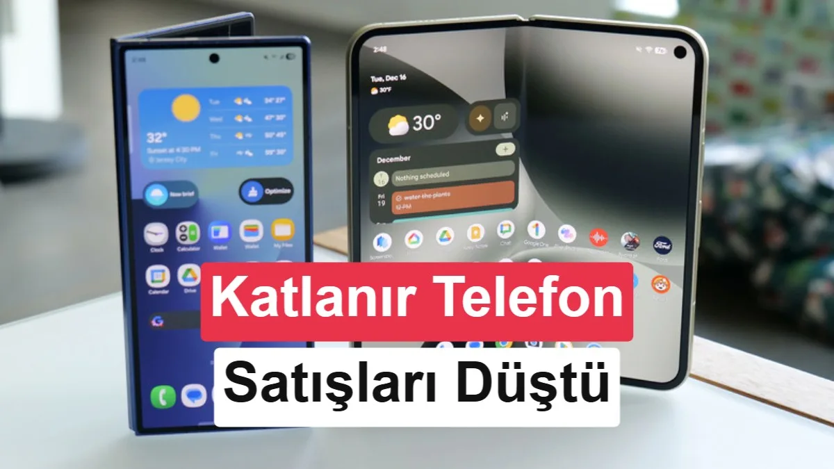 Katlanabilir telefon satışları ciddi düşüş gösterdi: En popüler markalar