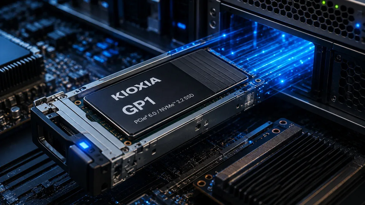 Kioxia’dan Yapay Zeka Altyapıları İçin 10 Milyon IOPS Gücünde SSD