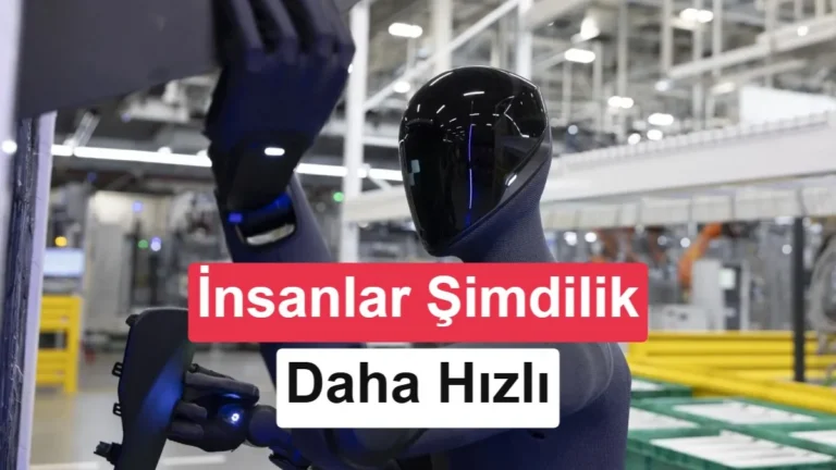 İnsanlar Şimdilik Fabrikalarda Insansı Robotlardan Daha Hızlı
