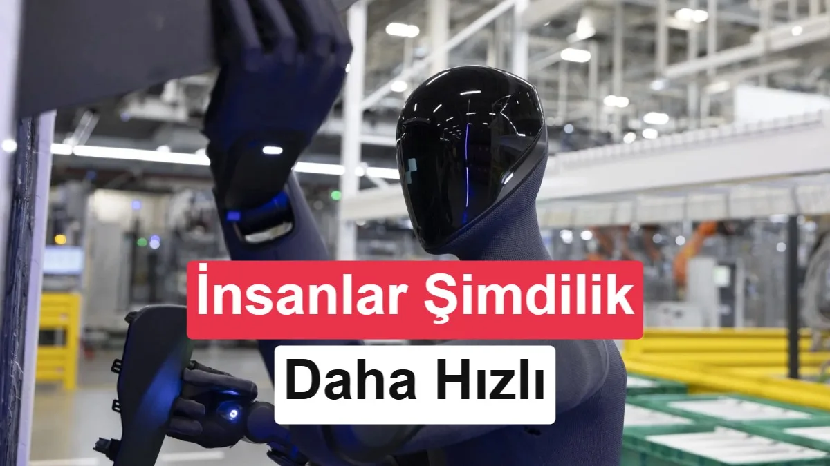 İnsanlar Şimdilik Fabrikalarda Insansı Robotlardan Daha Hızlı