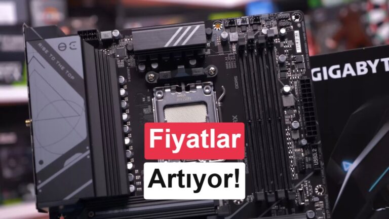 PC Pazardaki Fiyat Artışları: Anakart Fiyatları Yükseliyor