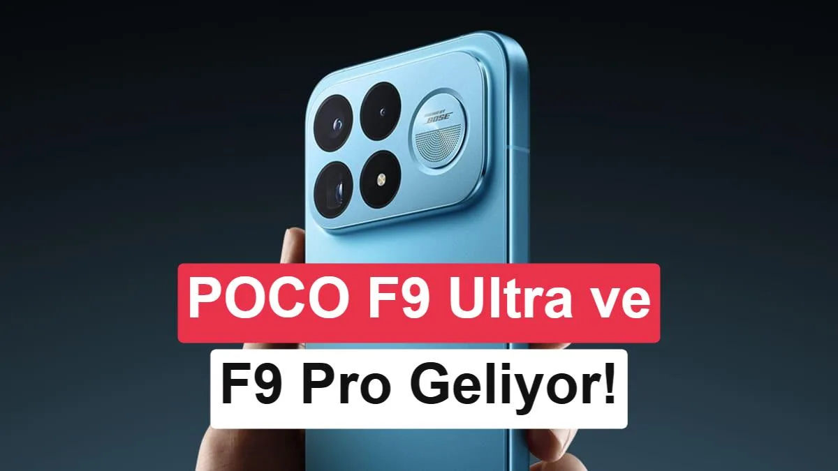 Poco F9 Ultra ve F9 Pro’nun Pil Kapasiteleri Açıklandı