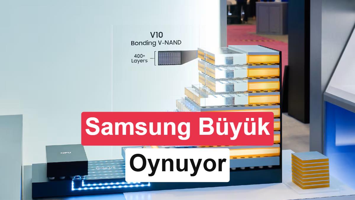 Samsung, Bellek Teknolojilerinde Büyük Atılımı Gerçekleştiriyor