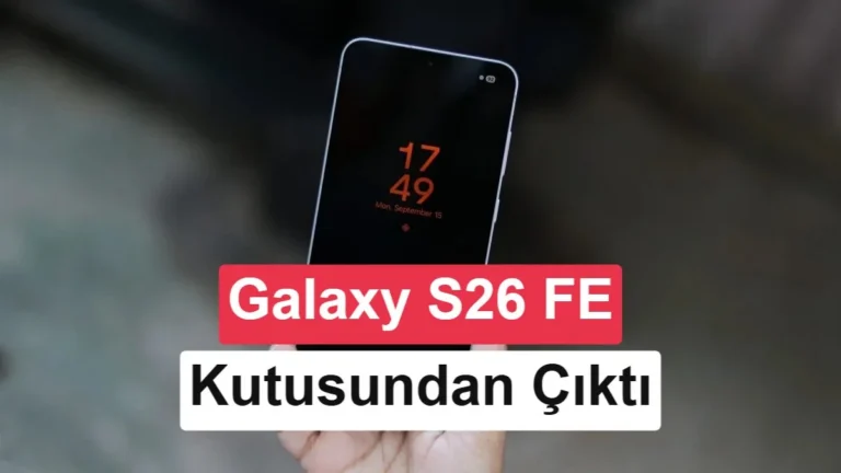 Samsung Galaxy S26 FE, lansman öncesi kutu açılış videosunda göründü