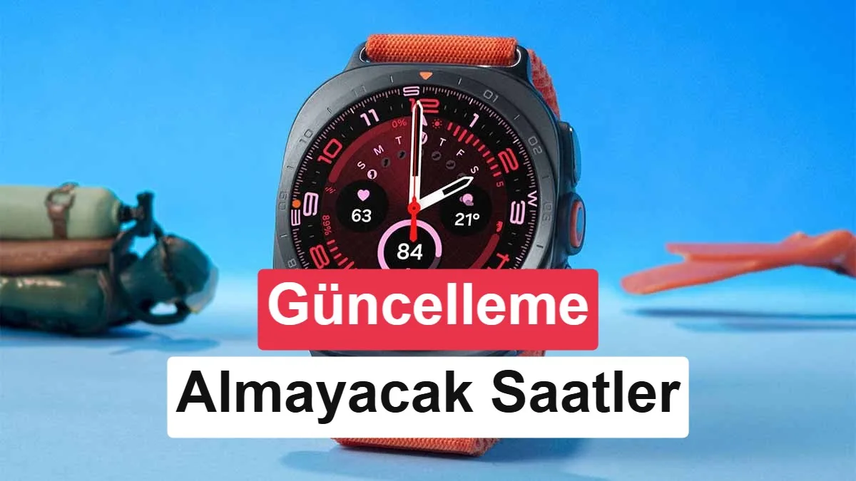 Samsung saatler One UI 9 Watch güncellemesini almayacak