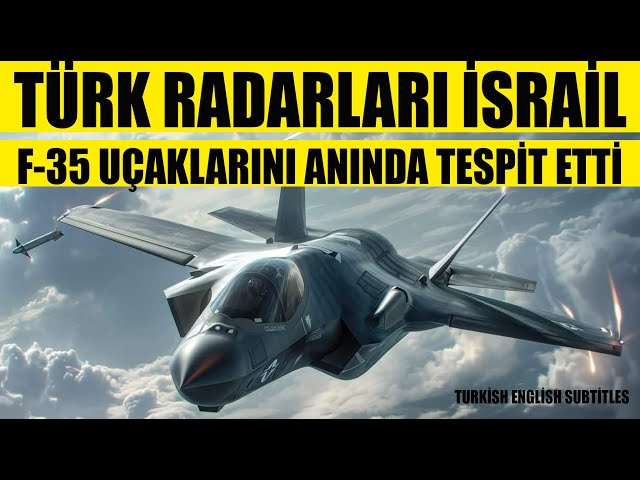 Türk Radarları, İdlib Havaalanını Bombalayan İsrail Uçaklarını İzledi