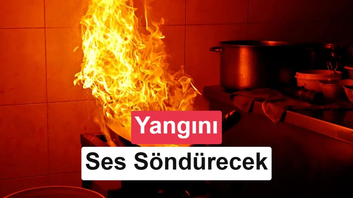 Sesle Yangın Söndürme Teknolojisi Gerçeğe Yaklaşıyor