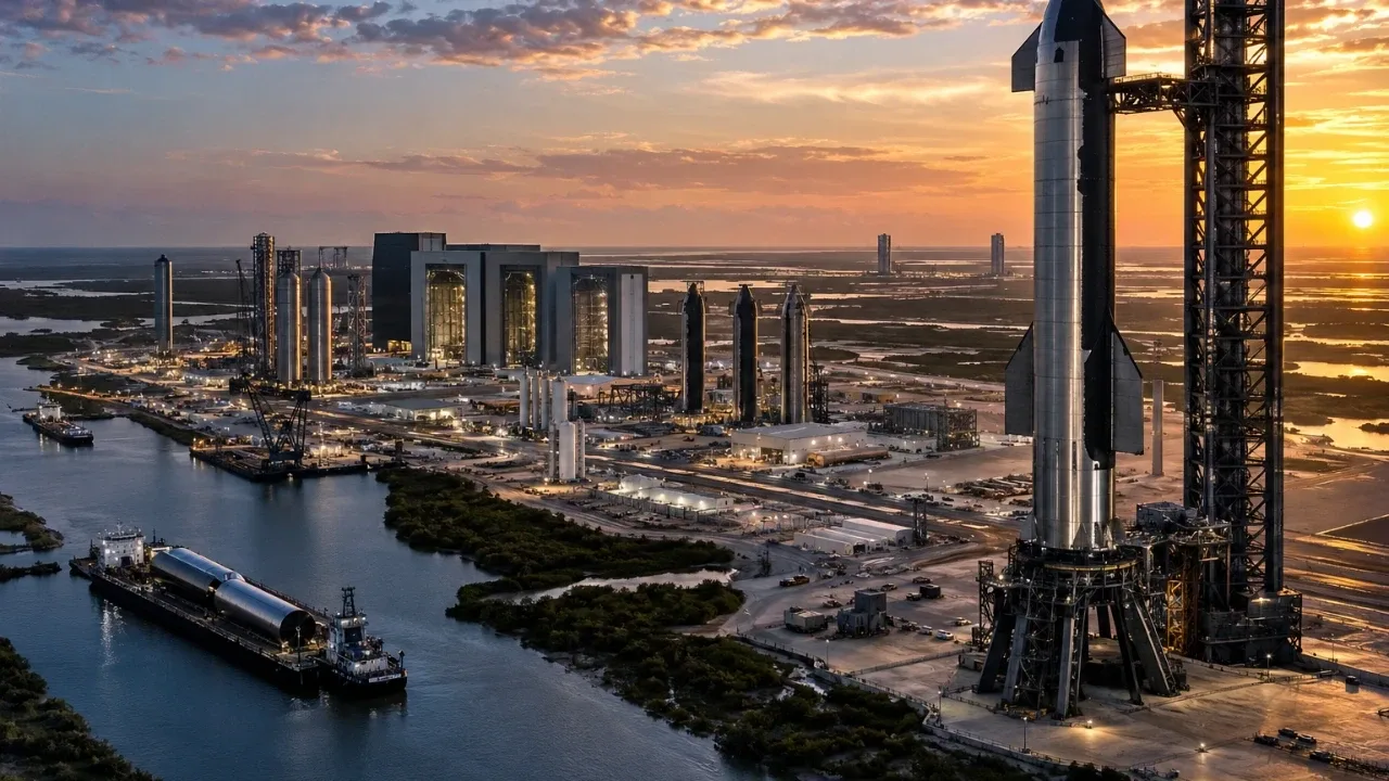 SpaceX, Starship için dev bir şehir inşa ediyor: İlk fırlatma tarihi açıklandı